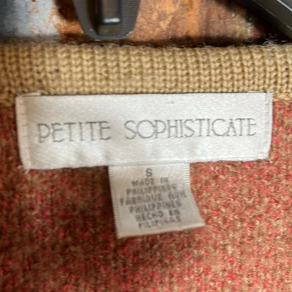 100% Wool Zip Up Plaid Jacket Petite Sophisticate Business Attire Scoop Neck - Picture 5 of 7